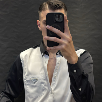 PRADA PREMIUM GÖMLEK (İTHAL KUMAŞ )beya
