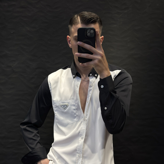 PRADA PREMIUM GÖMLEK (İTHAL KUMAŞ )beya