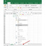Excel Özel İşlemler Menüsü - Sağ Tuş