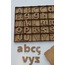 Ahşap Alfabe ile Minik Kaşiflerin İlk Adımları (Küçük Harf Seti (Kutusuz))