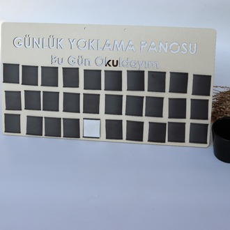 Günlük Yoklama Panosu (30 lu)