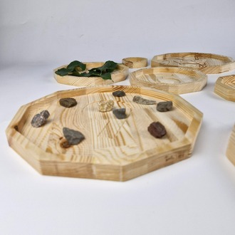 Ahşap Montessori Ongen Piramit