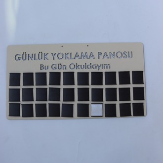 Günlük Yoklama Panosu (30 lu)