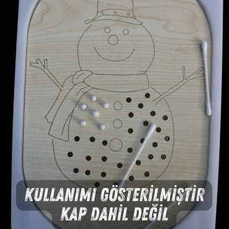 Montessori Duyusal Tepsi ve Açık Öğrenme Oyunları 5 li Set