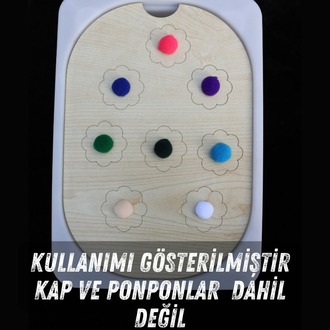 Montessori Duyusal Tepsi ve Açık Öğrenme Oyunları 5 li Set