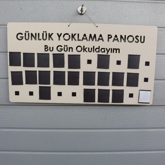 Günlük Yoklama Panosu (30 lu)