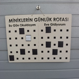 Miniklerin Günlük Rotası (25 li) 