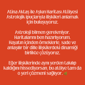 Aşkın Haritası Atölyesi