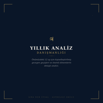 YILLIK ANALİZ