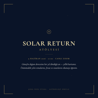 Solar Return Atölyesi