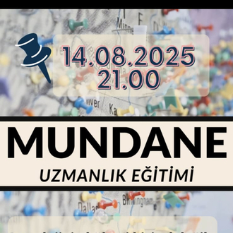 Mundane Uzmanlık Astroloji Eğitimi