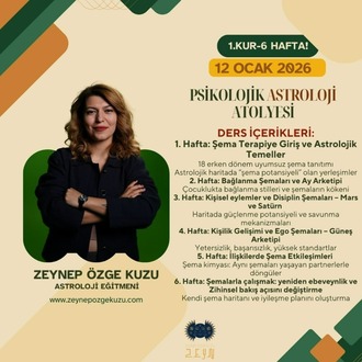 PSİKOLOJİK ASTROLOJİ ATOLYESİ 