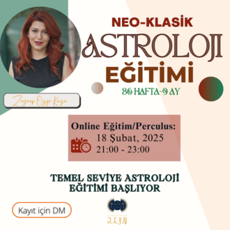 TEMEL SEVİYE ASTROLOJİ EĞİTİMİ-9 AY