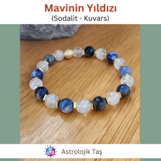 Mavinin Yıldızı (Sodalit Kuvars) Taşlarının Özellikleri