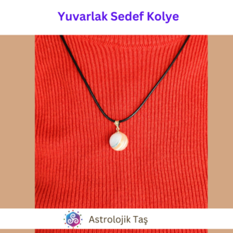 Yuvarlak Sedef Kolye Kolye