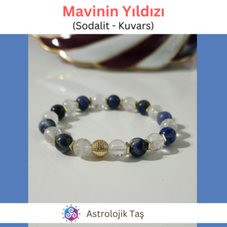 Mavinin Yıldızı (Sodalit Kuvars) Taşlarının Özellikleri
