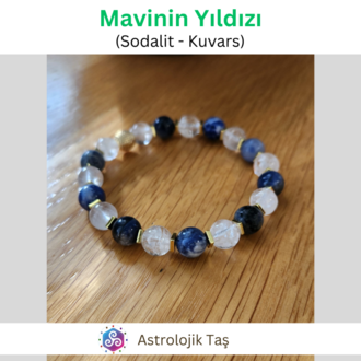 Mavinin Yıldızı (Sodalit Kuvars) Taşlarının Özellikleri