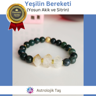 Yeşilin Bereketi Bilekliği