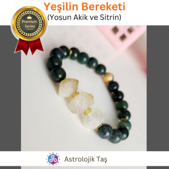 Yeşilin Bereketi Bilekliği