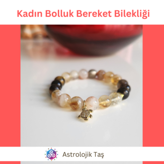 Kadın Bolluk Bereket Bilekliği