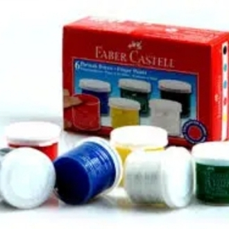 Faber Castell Parmak Boyası 25ml x 6 Renk