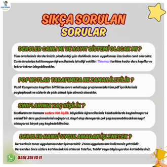 Ortaokul 2.Dönem 2.Yazılı Online Canlı Ders Kampı