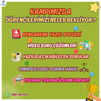 Birinci Dönem İkinci Yazılı Youtube Kampı