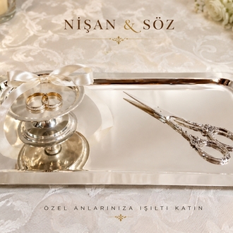 Söz-Nişan Tepsisi {Makaslı}