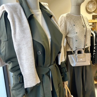 Haki Trenchcoat