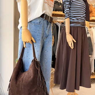 Taşlı Jean Pantolon