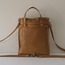  Nui Timeless Tan Backpack ★Zamansız Taba Deri Sırt Çantası