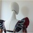 Siyah Omuzdan askılı ayarlanabilir bel kemeri 
