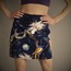 Back to Nature Skirt ★ Nui Lacivert Yazlık Mini Etek