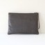  Lover Clutch Kahverengi Deri Portföy Çanta 