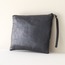  Lover Clutch ★ El yapımı Bordo x Lacivert Deri  Portföy Çanta