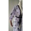 ASTROLOGY KİMONO ★ Astroloji Lila Rengi Viskon Kimono