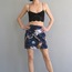 Back to Nature Skirt ★ Nui Lacivert Yazlık Mini Etek