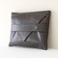  Lover Clutch Kahverengi Deri Portföy Çanta 