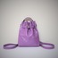 Violet Glober Leather Backpack ★ Nui Violet Deri Sırt Çantası