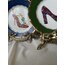 Yeşil Dolce Gabbana Ayakkabı Desenli Pasta Tabağı