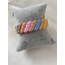 Pastel Rainbow Porselen Kaplama Bileklik