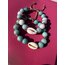 Seashell Bileklik Amazonite-Pembe Quartz