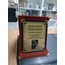 Kırmızı Orta Boy Plaket