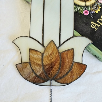 Hamsa&Kahve Lotus Duvar Çalışması