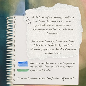 Sulu Boya Workshop 13 Haziran
