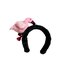 Siyah Flamingo Peluş Taç