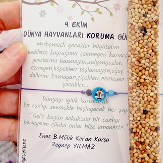 Çubuk Kuş Yemi ve Bileklik
