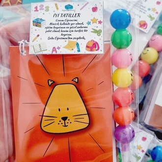 Emoji Kurşun Kalem ve Defter