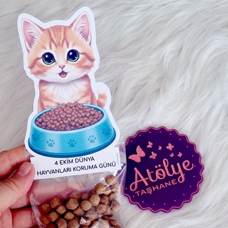 Kedi - Köpek Maması Özel Kesim Kart