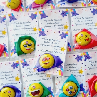 Emoji Çikolata Ve Balon